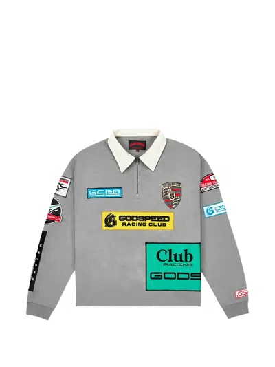 Godspeed Grc Half-zip Sweatshirt In Gray