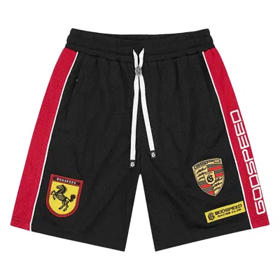 Pre-owned Godspeed Grc M.o. Shorts 'black/red' | Men's Size S