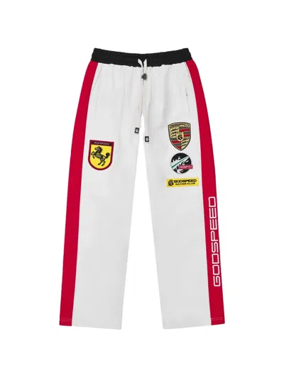 Godspeed Grc Side-stripe Track Pants In Multi
