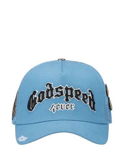 Godspeed Gs Forever Embroidered Baseball Cap In Blue