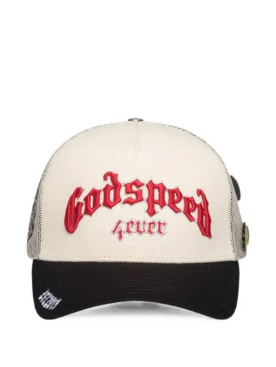 Godspeed Gs Forever Embroidered Cap In White
