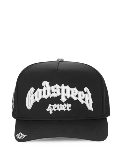 Godspeed Gs Forever Embroidered Trucker Cap In Black