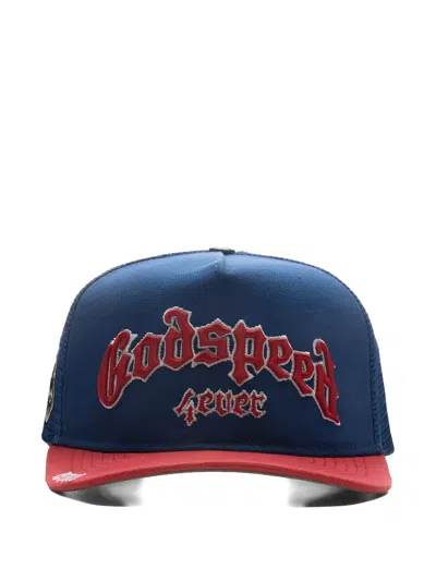 Godspeed Gs Forever Trucker Hat In Blue