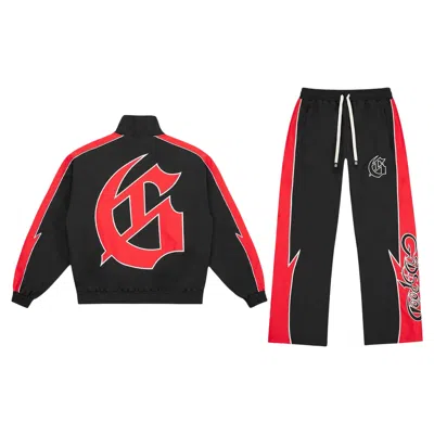 Pre-owned Godspeed Gt Tracksuit 'black/red' | Men's Size Xl