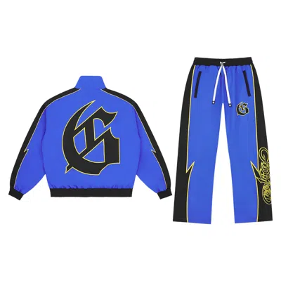 Pre-owned Godspeed Gt Tracksuit 'blue/yellow' | Men's Size S