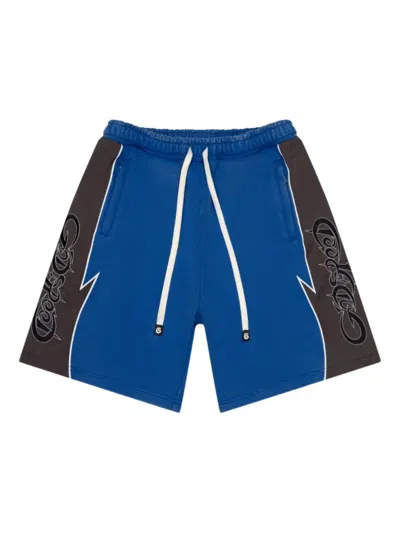 Godspeed Halftime Elasticated Waistband Shorts In Blue