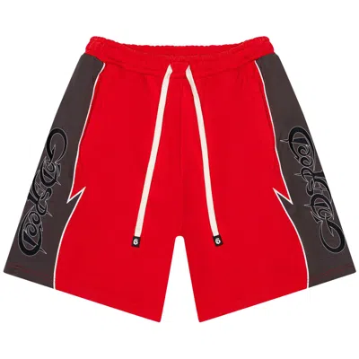 Pre-owned Godspeed Halftime Shorts 'red Graphite' | Men's Size S