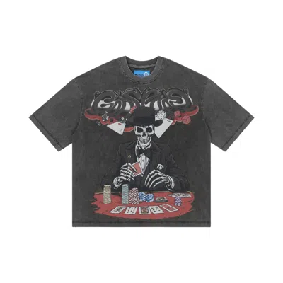 Pre-owned Godspeed High Stakes T-shirt 'grey Wash' | Men's Size S In Gray