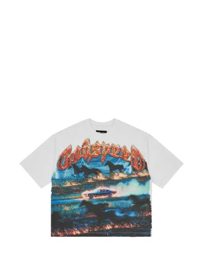 Godspeed Horsepower Graphic-print T-shirt In Multi