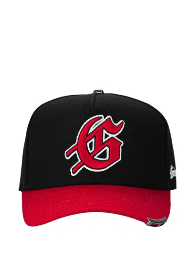 Godspeed Insignia Logo-embroidered Baseball Cap In Black