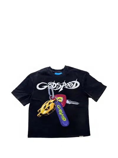 Godspeed K.o.d Graphic-print T-shirt In Black