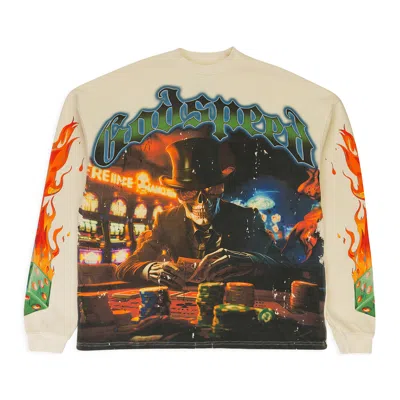 Godspeed L. A.g. Thermal L/s Bone T-shirt In Neutral