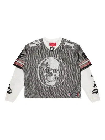 Godspeed Layered Mesh Jersey In Gray