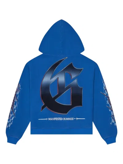 Godspeed Le Denier Hoodie In Blue