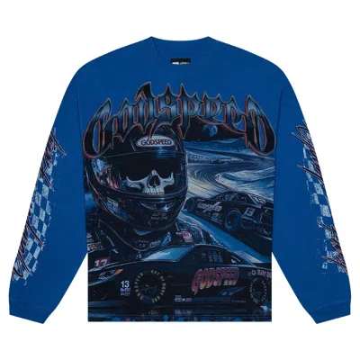 Pre-owned Godspeed Le Dernier Long-sleeve T-shirt 'blue' | Men's Size L
