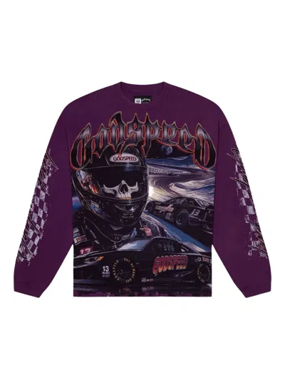 Godspeed Le Dernier T-shirt In Purple