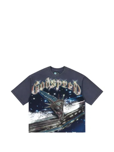 Godspeed Liberty Cruiser T-shirt In Blue