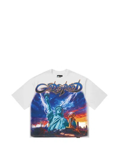 Godspeed Liberty Reigns T-shirt In White