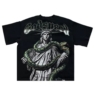 Pre-owned Godspeed Liberty Slizzy Tee 'black' | Men's Size M