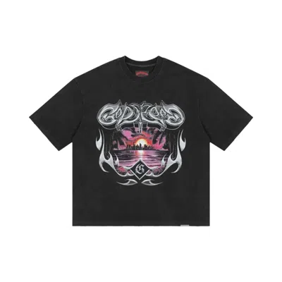 Pre-owned Godspeed Liberty Sunset T-shirt 'black' | Men's Size M