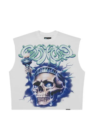 Godspeed Liberty Tears Graphic-print T-shirt In Multi