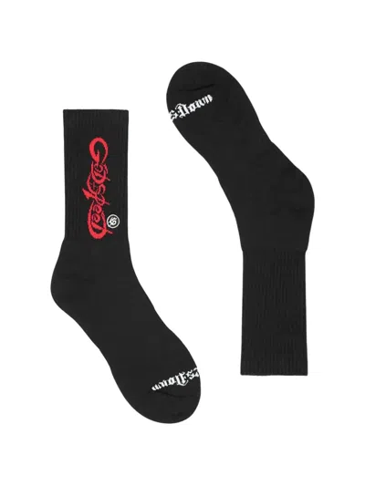 Godspeed Logo Socks In Black