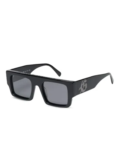 Godspeed Logo Square-frame Sunglasses In Black