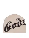 LOGO STUDDED BEANIE