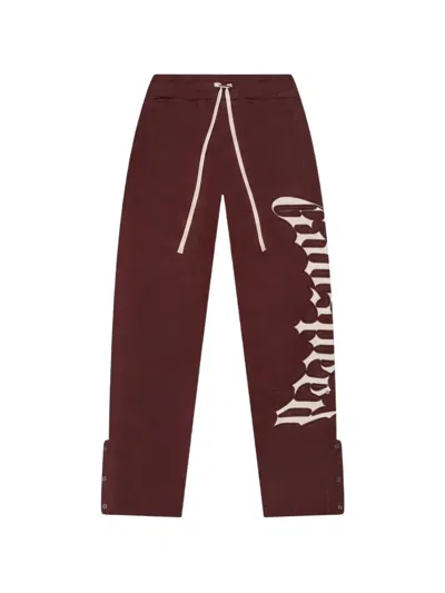 Godspeed Logo Track Pants In Brown