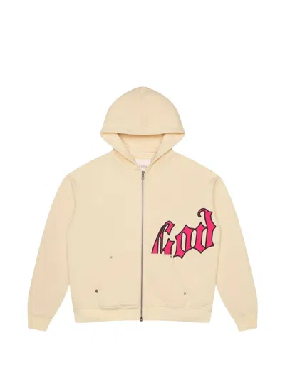 Godspeed Logo Zip Hoodie In Black