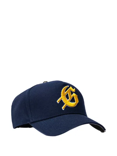 Godspeed Logo-embroidered Snapback Cap In Blue