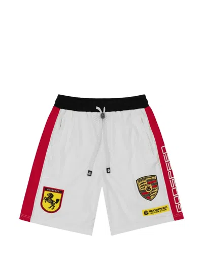 Godspeed Logo-patch Shorts In White