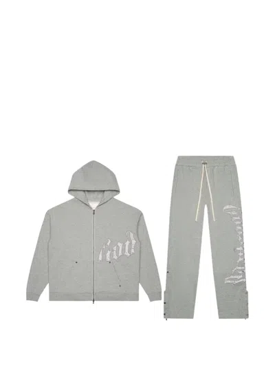 Godspeed Logo-print Tracksuit In Gold