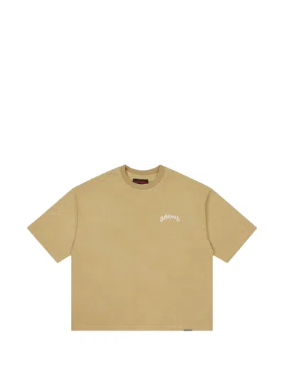 Godspeed Logo-print T-shirt In Brown
