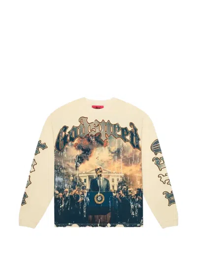 Godspeed Long-sleeve Graphic Sweatshirt In Multi
