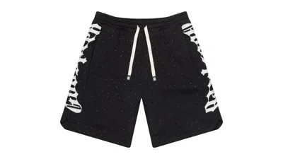 Pre-owned Godspeed Men's  Courtside Vvs Shorts In Black