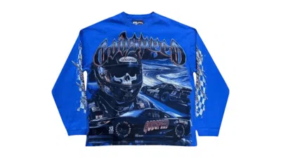 Pre-owned Godspeed Men's  Le Dernier Long Sleeve T-shirt In Royal In Blue