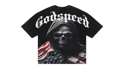 Pre-owned Godspeed Men's  L.o.t.f. T-shirt In Black