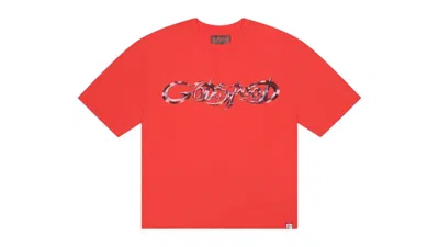 Pre-owned Godspeed Men's  New Age Logo Tee Shirt In Red