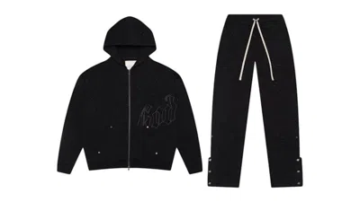 Pre-owned Godspeed Men's  Og Logo Vvs V2 Sweatsuit In Black