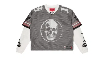 Pre-owned Godspeed Men's  Td Laye Jersey In Black/white/red In Multi