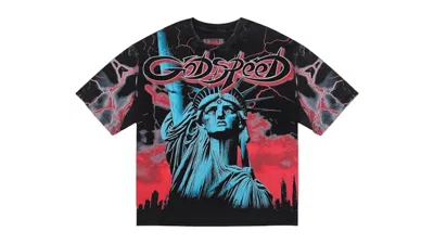 Pre-owned Godspeed Men's  Voltage T-shirt In Red