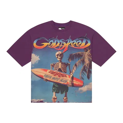 Pre-owned Godspeed Miami Surf Club Tee 'purple' | Men's Size S