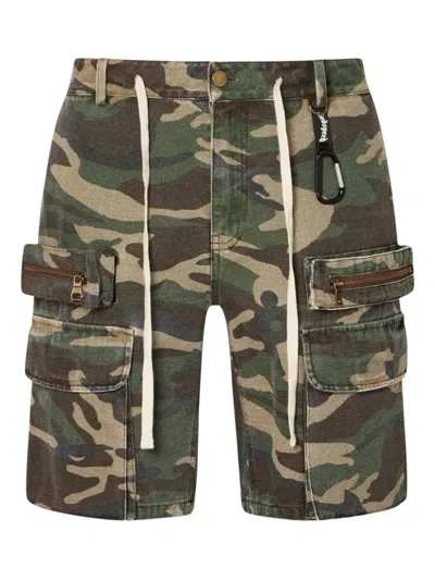 Godspeed Military Cargo Shorts In Green