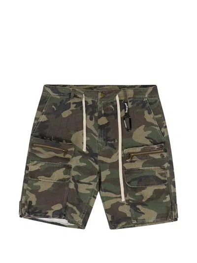 Godspeed Militia V2 Cargo Shorts In Green