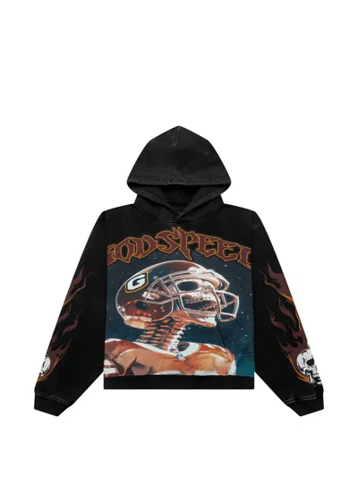 Godspeed Morale Graphic Hoodie In Black
