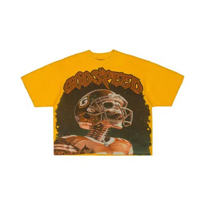 Pre-owned Godspeed Morale T-shirt 'yellow' | Men's Size Xl