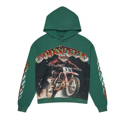 Pre-owned Godspeed Motocross Hoodie 'green' | Men's Size Xl