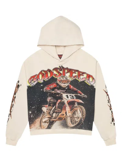 Godspeed Motocross Long-sleeve Hoodie In Neutral