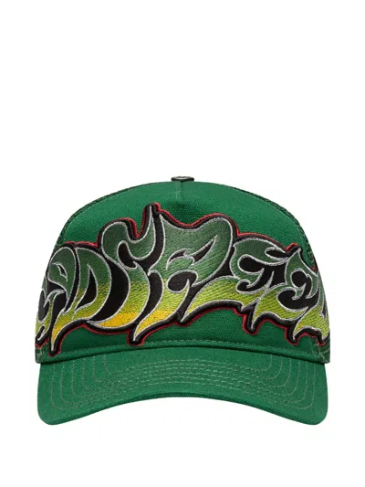 Godspeed Neo Embroidered Cap In Green